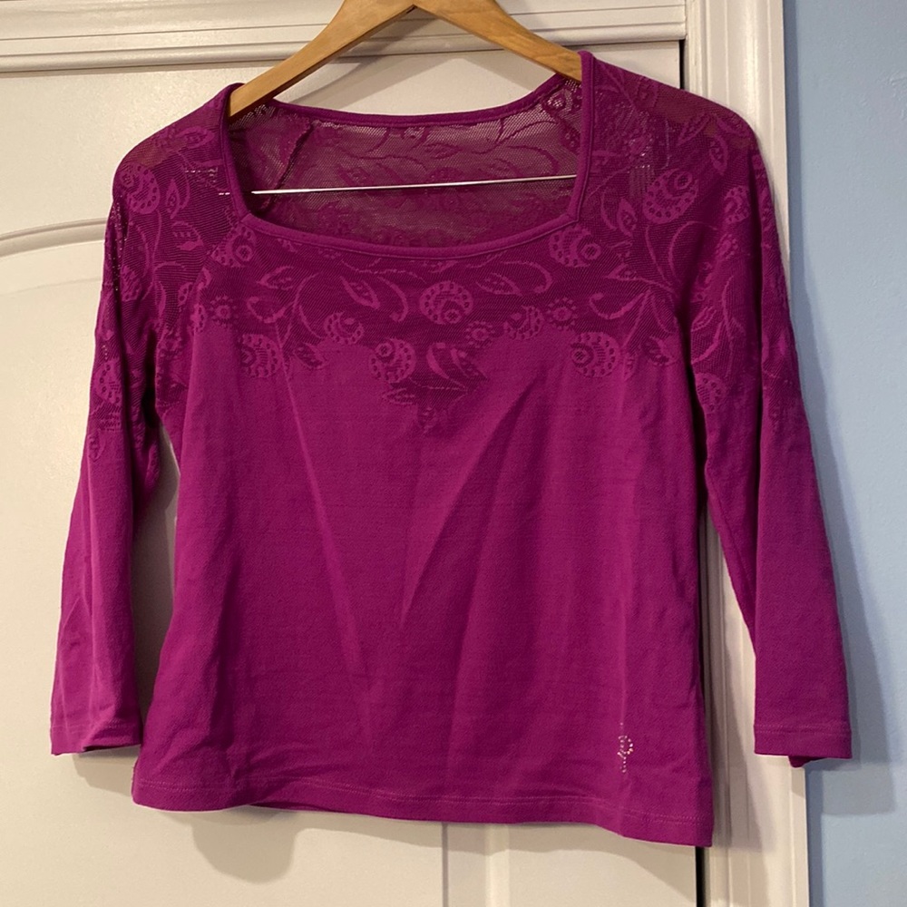 brand new purple shirt!